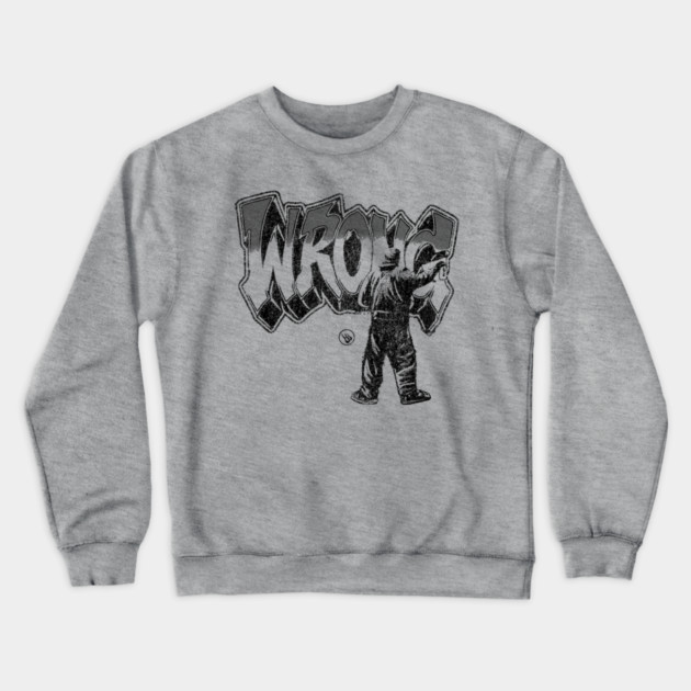 Graffiti Bombing Crewneck Sweatshirt by Wrongteeshirt