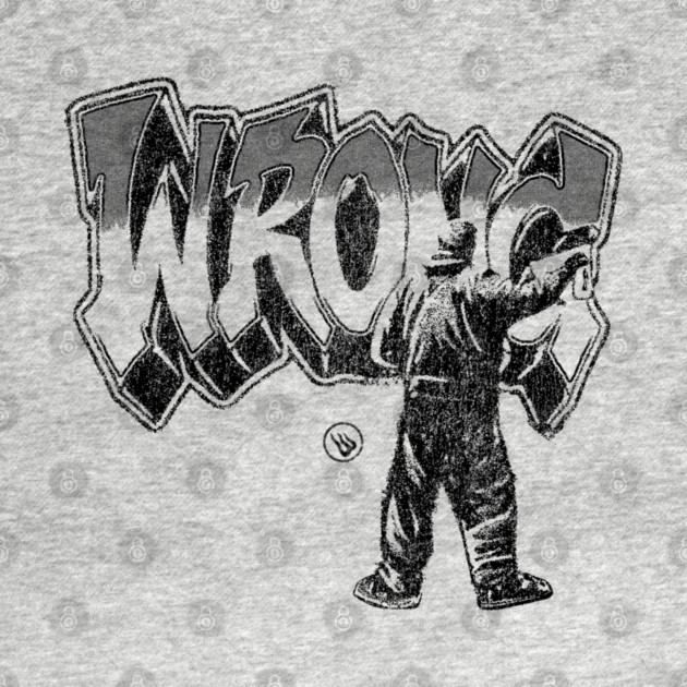 Graffiti Bombing by Wrongteeshirt