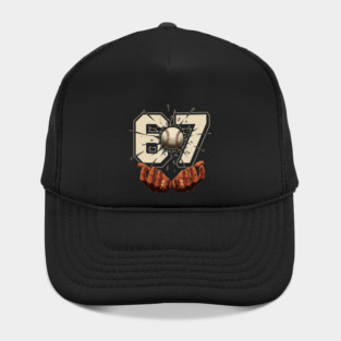 Baseball-67-Six Seven-Funny-Gen-Alpha-Meme Hat