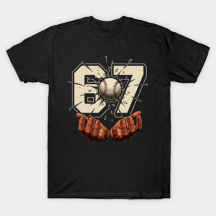 Baseball-67-Six Seven-Funny-Gen-Alpha-Meme T-Shirt