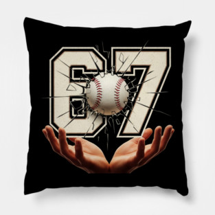 baseball 67 Funny Pillow