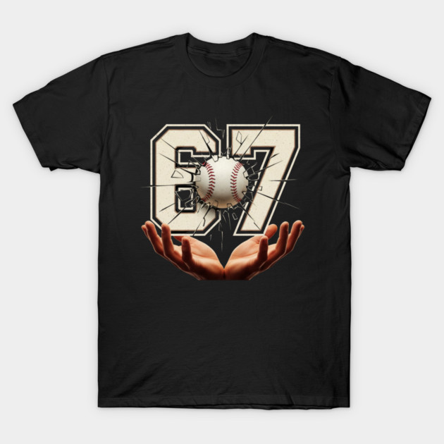 baseball 67 Funny T-Shirt by ArtistTee ⭐⭐⭐⭐⭐