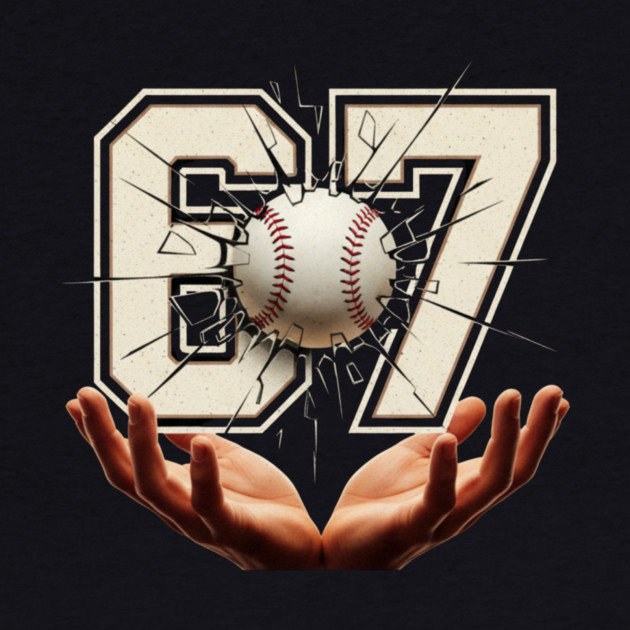 baseball 67 Funny by ArtistTee ⭐⭐⭐⭐⭐