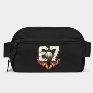Baseball 67 Six Seven Funny Bag