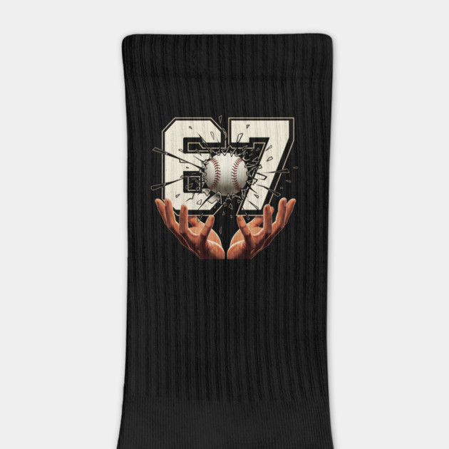 Baseball 67 Six Seven Funny by ArtistTee ⭐⭐⭐⭐⭐