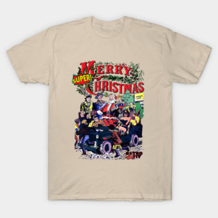 Merry Christmas Retro Style T-Shirt