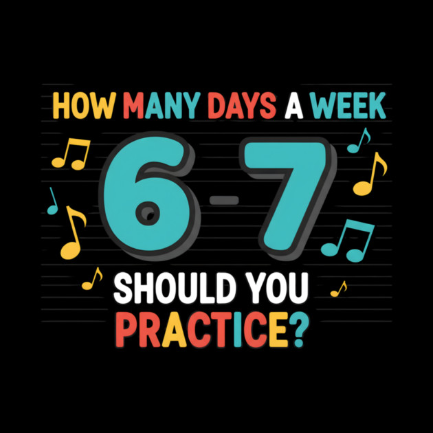 Funny 6-7 Music Teacher Meme – Practice Days Six Seven Joke by ArtistTee ⭐⭐⭐⭐⭐