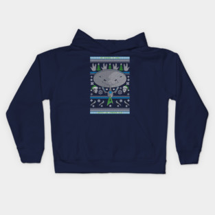 Trek The Halls Kids Hoodie