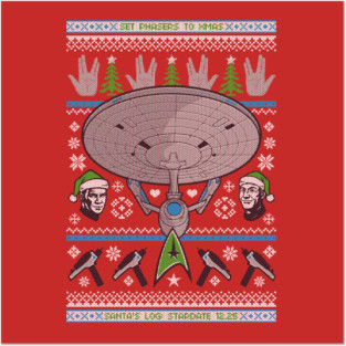 Trek The Halls Posters and Art