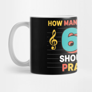 Funny 6 7 Meme Six Seven for Music Teacher Mug