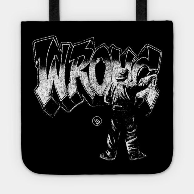 Wrong Graffiti Tote by Wrongteeshirt