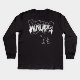 Wrong Graffiti Kids Long Sleeve T-Shirt