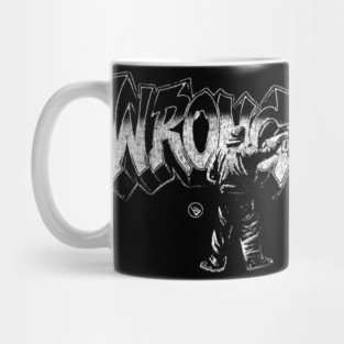 Wrong Graffiti Mug