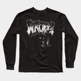 Wrong Graffiti Long Sleeve T-Shirt