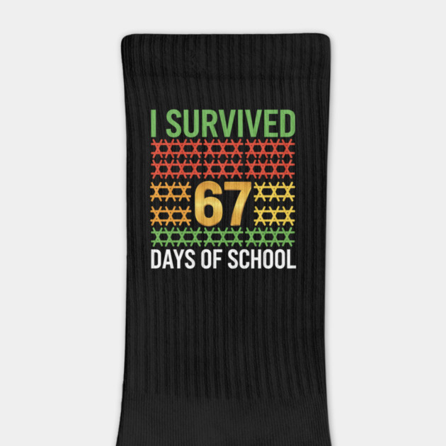 I Survived 67 Days of School by ArtistTee ⭐⭐⭐⭐⭐