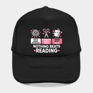 Rock Paper Scissors Reading – Nothing Beats Reading Cute Teacher Hat