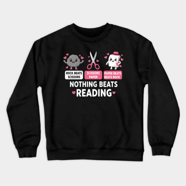 Rock Paper Scissors Crewneck Sweatshirt by ArtistTee ⭐⭐⭐⭐⭐
