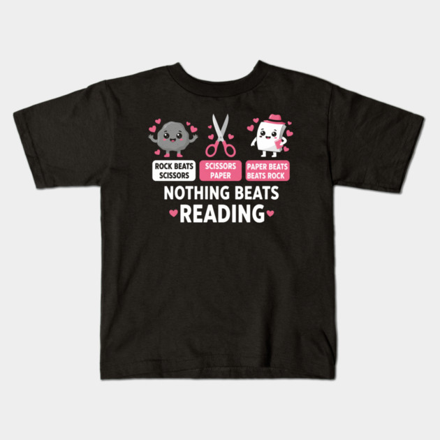 Rock Paper Scissors Kids T-Shirt by ArtistTee ⭐⭐⭐⭐⭐