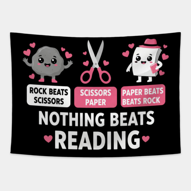 Rock Paper Scissors Tapestry by ArtistTee ⭐⭐⭐⭐⭐