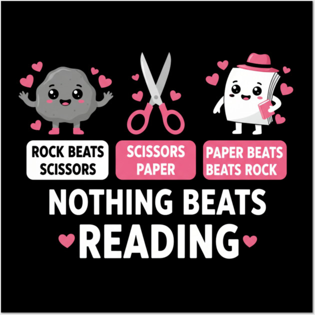 Rock Paper Scissors Wall Art by ArtistTee ⭐⭐⭐⭐⭐