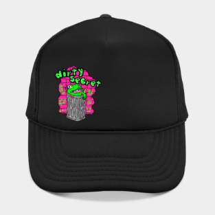 DIRTY SECRET - Trash Frog Graffiti Punk Art Hat