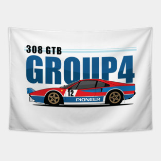 308 Rally Leg Tapestry