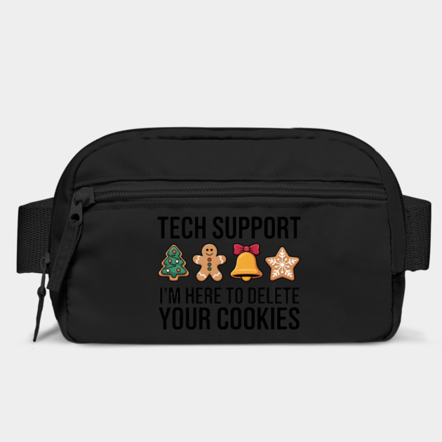 Funny Christmas Tech Support Cookies Joke by Creatifly Graphic Tees