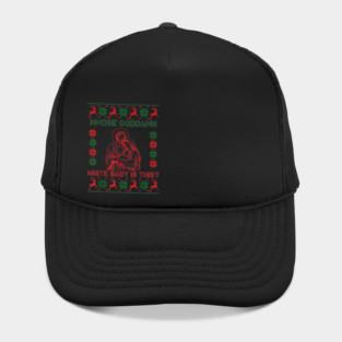 Whose God Damn White Baby is This Funny Ugly Christmas Hat
