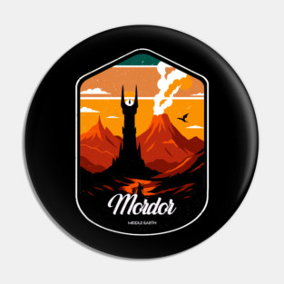Visit Mordor Pin