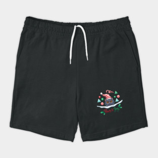 Paws & Joy Holiday Cat Shorts