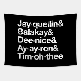 Substitute Teacher Roll Call Tapestry