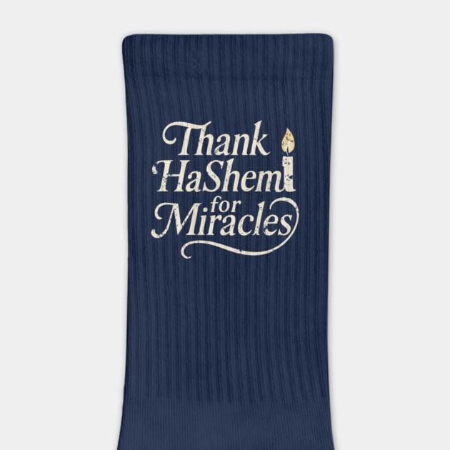 Thank HaShem for Miracles – Vintage Candle Design by Thank HaShem