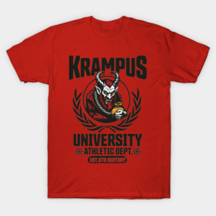 Krampus University Parody T-Shirt