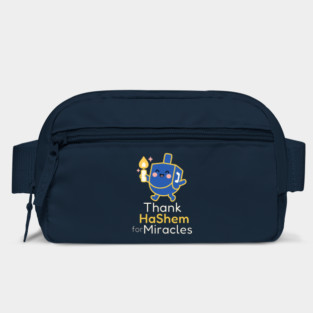 Thank HaShem for Miracles – Cute Dreidel Design Bag