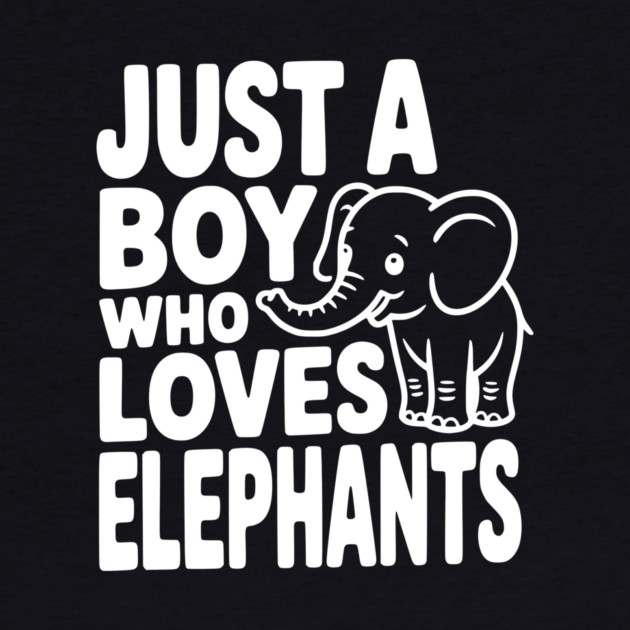Just a Boy Who Loves Elephants by Frank Ring