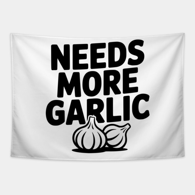 Needs More Garlic Tapestry by Frank Ring