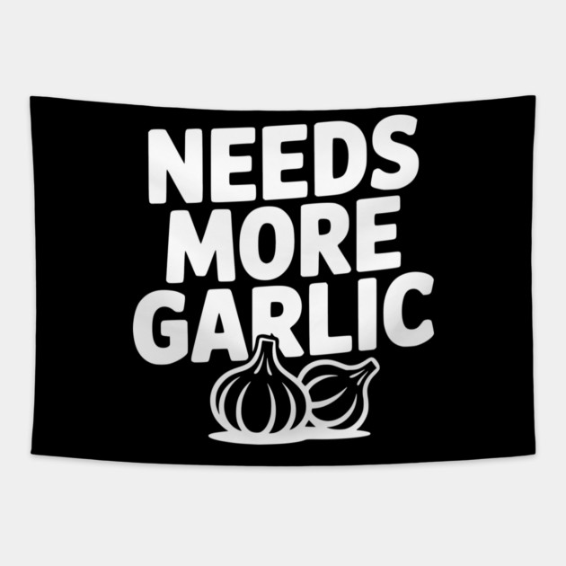 Needs More Garlic Tapestry by Frank Ring