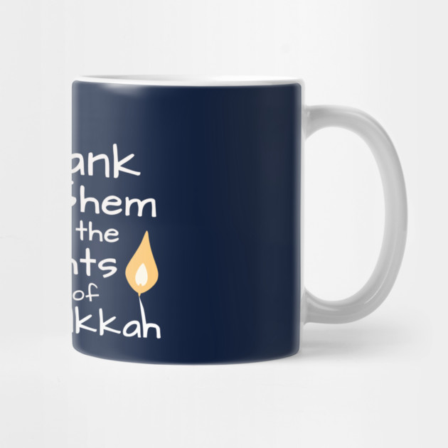 Thank HaShem for the Lights of Hanukkah – Menorah Design by Thank HaShem