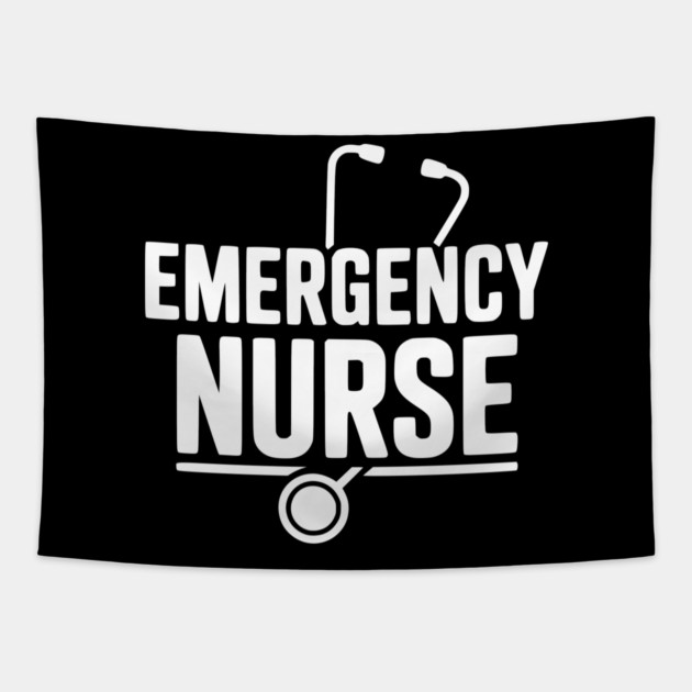 Emergency Nurse Tapestry by Frank Ring