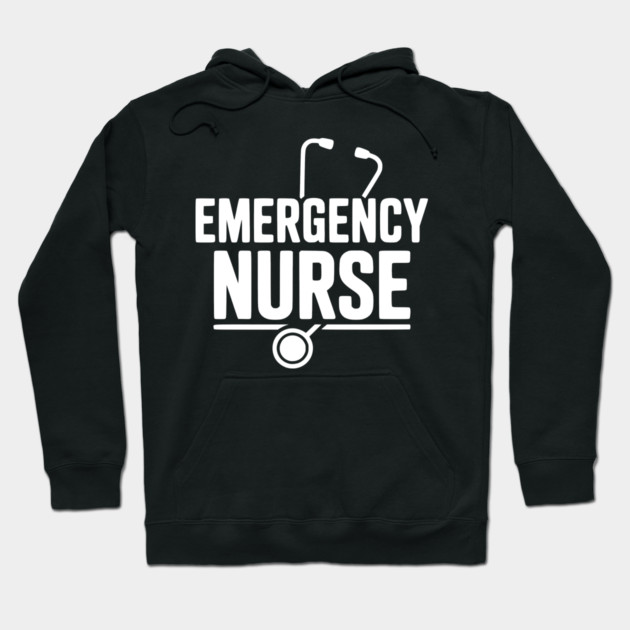 Emergency Nurse Hoodie by Frank Ring