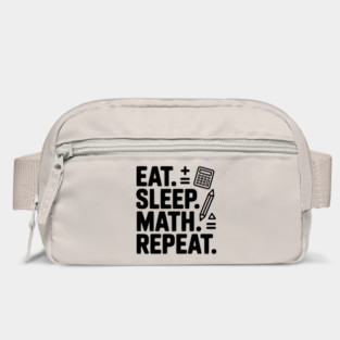 Eat. Sleep. Math. Repeat. Bag