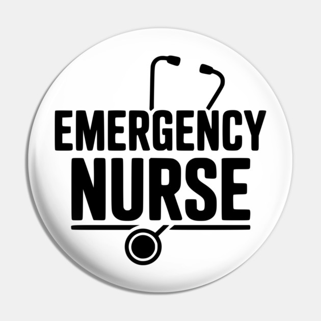 Emergency Nurse Pin by Frank Ring