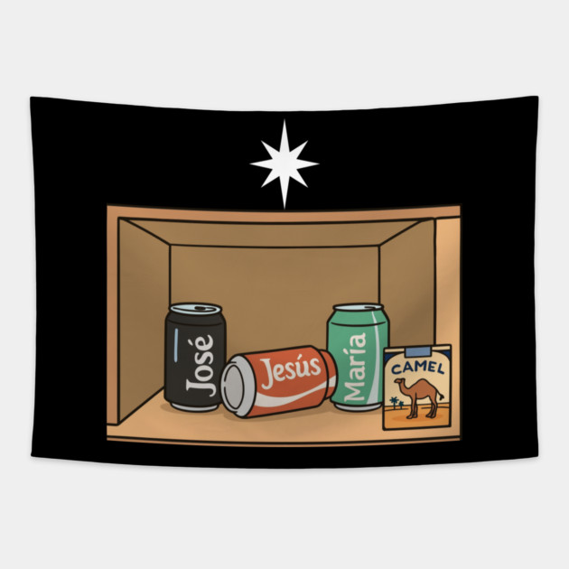 Holy Spirits Tapestry by Low Life Shirts