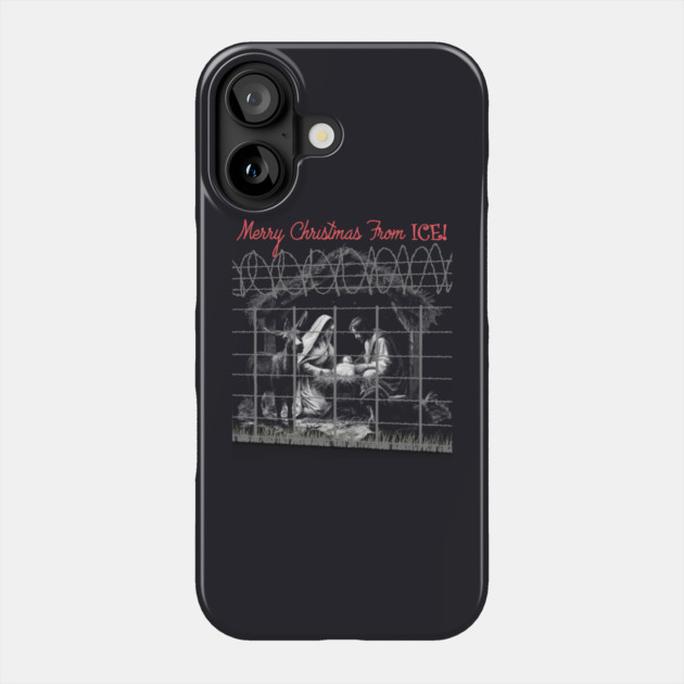 Merry Christmas From ICE! Phone Case by Charles's Store 8