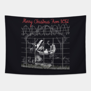 Merry Christmas From ICE! Tapestry