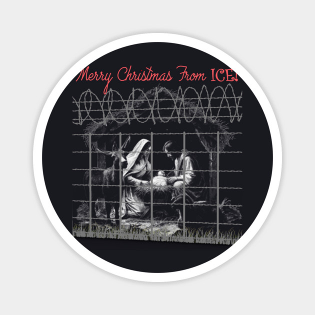 Merry Christmas From ICE! Magnet by Charles's Store 8