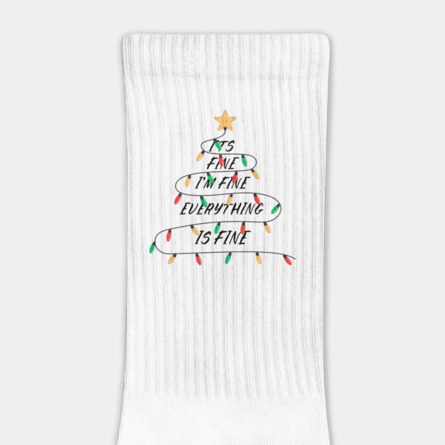 Minimalist Christmas Light Tree with Golden Star Topper by Creatifly Graphic Tees