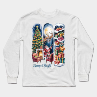 Merry-and-bright Long Sleeve T-Shirt