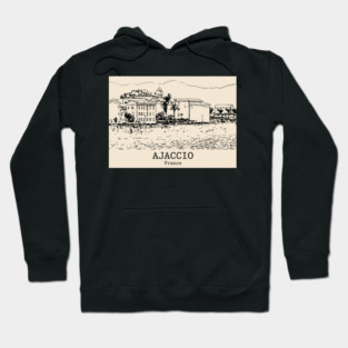 Ajaccio - France Hoodie