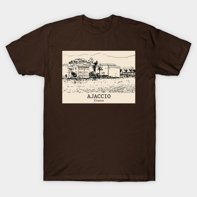 Ajaccio - France T-Shirt by Lakeric